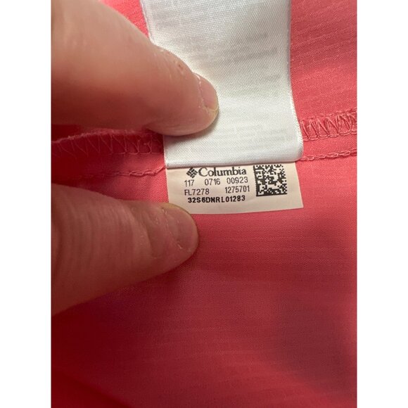 Columbia PFG Womens Roll Tab Long-Sleeve Snap Front Vented Fishing Shirt Sz XL - Picture 12 of 14